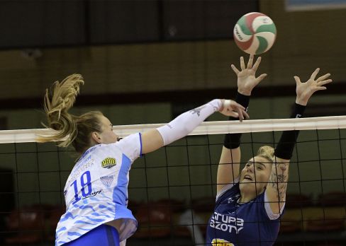 2022-04-02 1.Liga Kobiet Play off Krosno - Tarnów